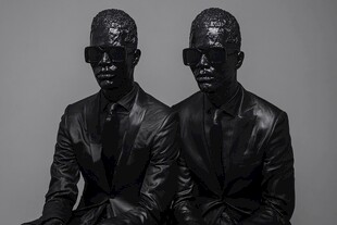 黑衣双生男士酷炫造型