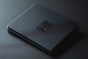 黑色笔记本彰显高端质感