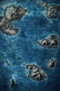 奇幻海洋中的神秘岛屿群