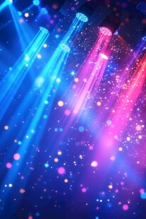 炫彩舞台灯光特效画面