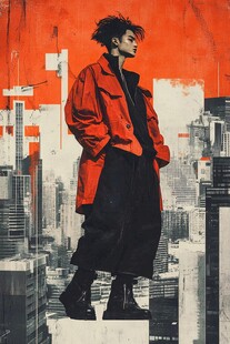 都市潮人屹立城市天际线