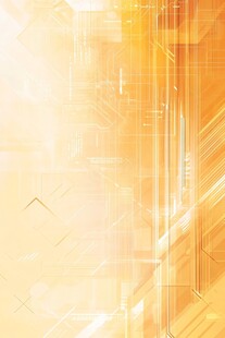 金色科技风抽象线条背景图