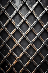 生锈的金属网格纹理