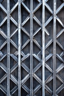 金属菱形网格结构纹理