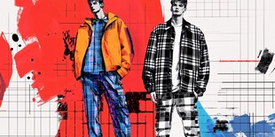 时尚男士秋冬潮流穿搭展示