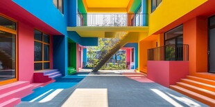 多彩梦幻的创意建筑空间