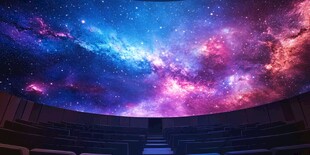 梦幻星空穹顶影院场景