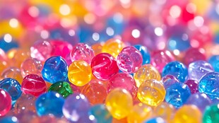 五彩斑斓水晶珠大赏