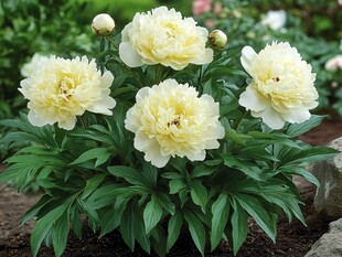 黄牡丹绽放的美丽瞬间