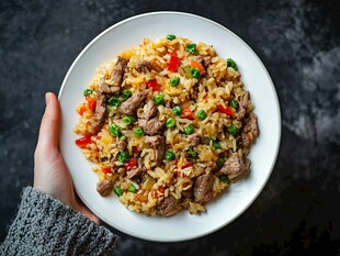 牛肉炒饭 美味诱人