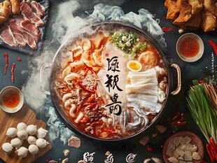 鲜香麻辣烫食材丰富诱人
