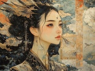 古风美人 典雅古韵东方风华