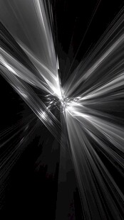 黑白光线放射抽象背景图