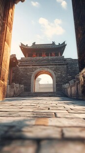 古城门洞 尽显历史韵味