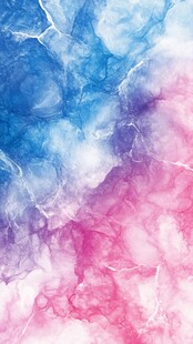 梦幻蓝粉渐变大理石纹理