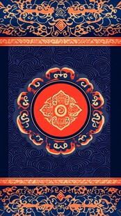 中式传统花纹图案设计