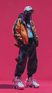 潮流穿搭男士酷炫造型