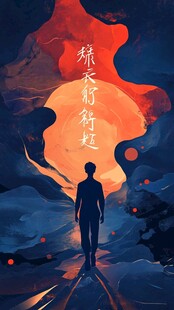 少年踏路向天际