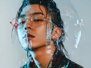 时尚酷炫的潮流个性青年