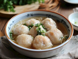 鲜美鱼丸汤 舌尖上的诱惑