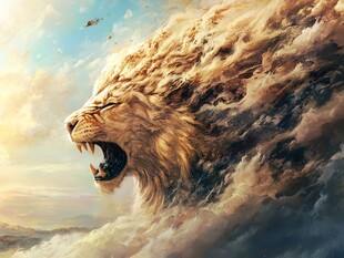 咆哮雄狮 风云相伴