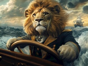 狮子船长掌舵浩瀚海洋