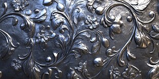 金属雕花装饰图案纹理