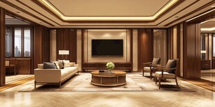 豪华大气客厅室内空间设计