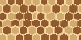 六边形几何图案背景纹理