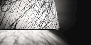 简约线条灯罩光影艺术