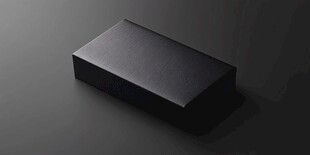 黑色长方体盒子静物图