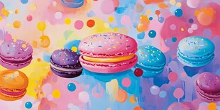 梦幻马卡龙 甜蜜色彩盛宴