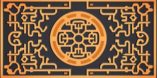 中式传统几何花纹图案