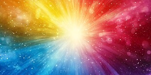 绚丽光芒背景图