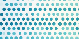 蓝绿圆点渐变背景图案