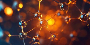 分子结构微观世界图像