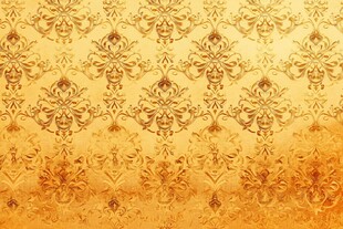 金色复古花纹背景图案
