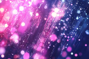 梦幻炫彩粒子背景特效