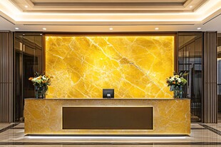 豪华酒店大堂接待台