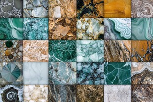 多样精美矿石纹理大赏