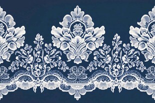 优雅白色蕾丝花边图案
