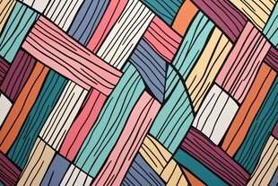 多彩条纹编织图案纹理