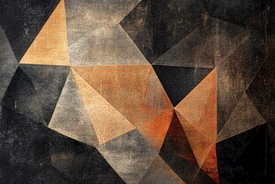 几何拼接抽象艺术背景图