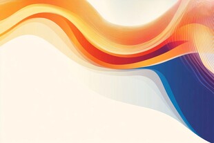 动感炫彩波浪背景图案