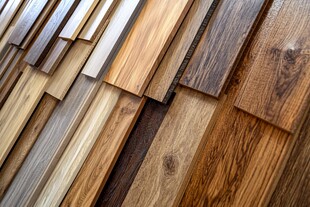 多样实木地板展示