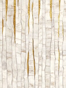 白色大理石纹金色线条纹理