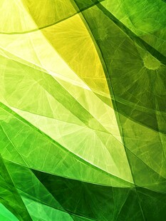 绿色几何抽象渐变背景图