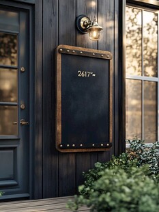 复古风格房屋门牌号码牌