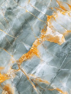 蓝灰金纹大理石纹理