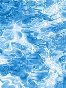 蓝色水波抽象纹理背景图